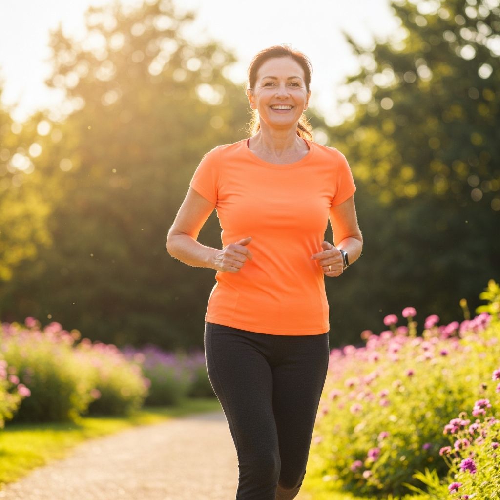 Person engaged in physical activity